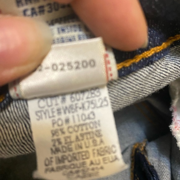 True Religion Dark Blue Flare Jeans - Picture 6 of 9